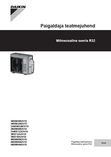 3MXM-N, 3AMXM-M, 3AMXF-A, 3MXF-A, 4MXM-N, 5MXM-N_4PET600463-1_2019_10_Installer reference guide_Estonian download